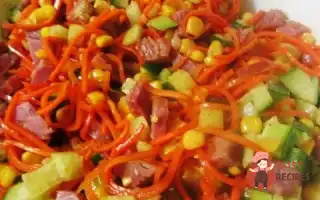 Салат З Морквою По-Корейськи