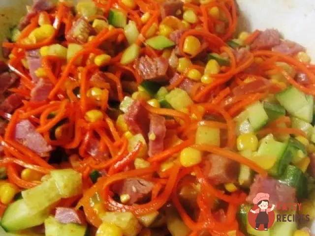 Салат з морквою по-корейськи