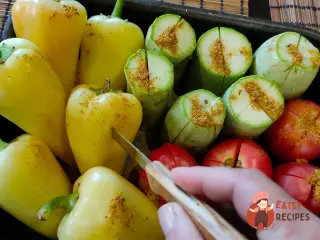 Крок 9: Гарнір із печених овочів