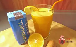 Імбирний Тонік На Кокосовій Воді З Куркумою