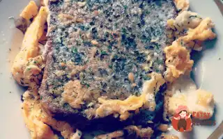 Омлет Із Грінками Та Сиром