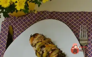 Курка Запечена З Яблуками