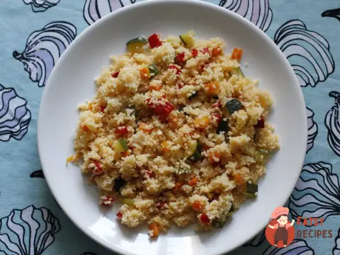 Кускус із овочами