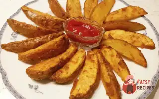 Швидка картопля по-селянськи в шкірці