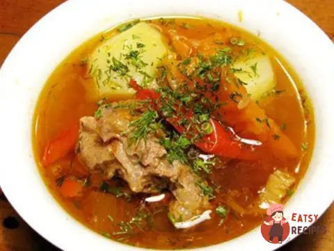 Шурпа з баранини з овочами