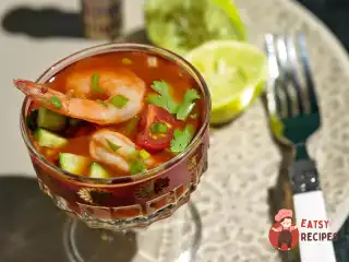 Рідкий салат із креветками