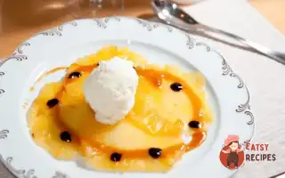 Ананас З Соусом З Манго Та Рому