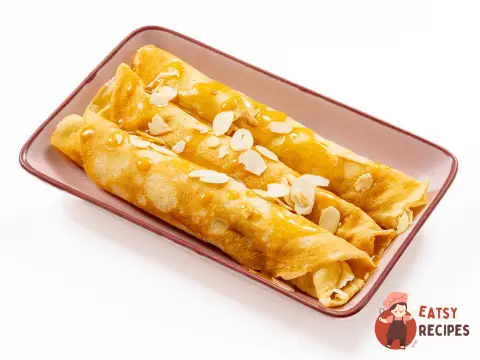 Млинці з яблуком та карамеллю