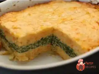 Картопляна запіканка з куркою та зеленню