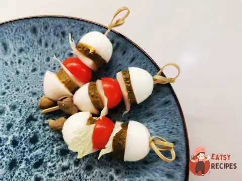 Вегетаріанські канапе з каперсами