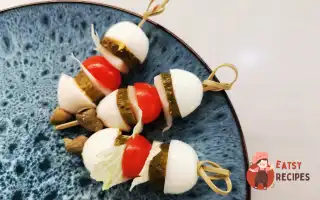 Вегетаріанські Канапе З Каперсами