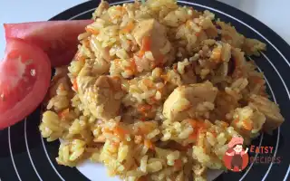 Плов З Куркою На Сковороді