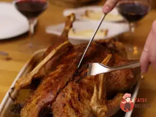 Різдвяний гусак з каштанами та соусом Cumberland