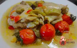 Печеня З Курки З Овочами