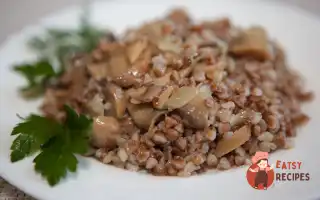 Запечена Гречка З М'яСом Та Грибами