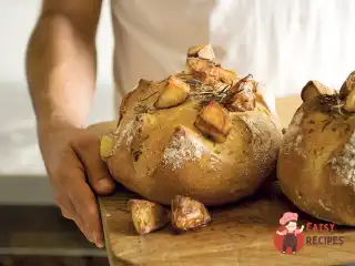 Дріжджовий картопляний хліб