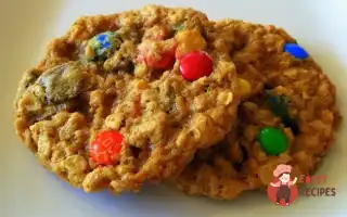 Вівсяно-Бананове Печиво З M&M's