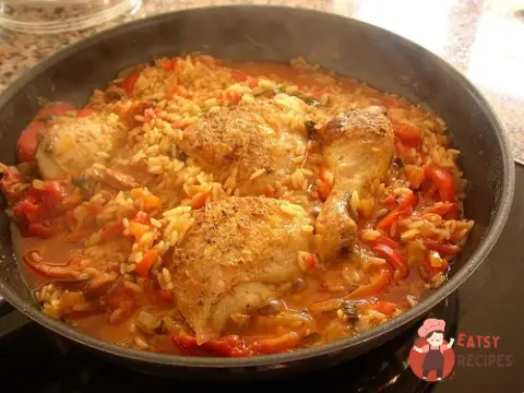 Курка з рисом