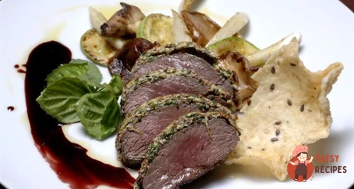 Ягня з м'ятним песто