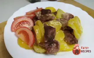 Свинина З Картоплею У Фользі