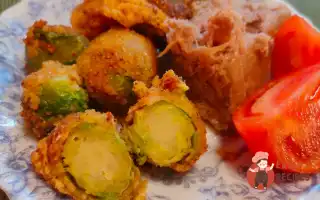 Брюссельська Капуста, Смажена В Паніруванні
