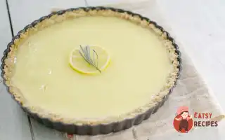 Йогуртово-Лимонний Тарт Із Розмарином