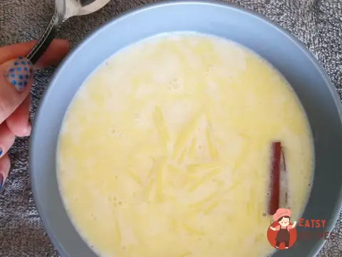 Молочний суп без глютену