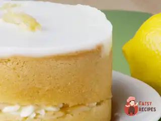 Лимонний пудинг із вершками