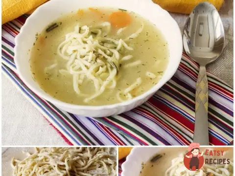Курячий суп з домашньою локшиною
