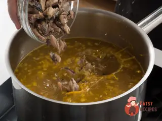 Крок 3: Рибний суп з сардинами, овочами та вермішеллю