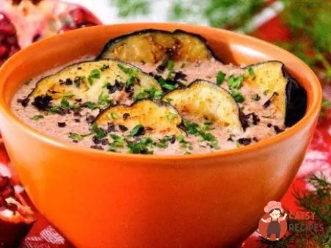 Сациві з баклажанів