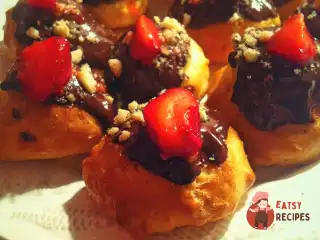 Профітролі із заварним кремом