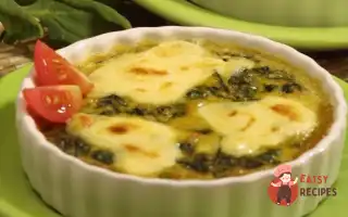 Запіканка Зі Шпинату Та Локшини