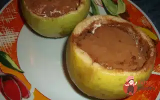 Морозиво В Яблуку З Корицею
