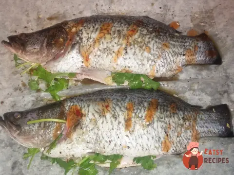 Баррамунді з овочами по-азіатському