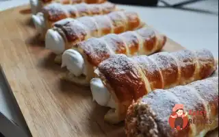 Трубочки З Білковим Кремом