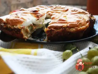 Пиріг з аґрусу з легким суфле