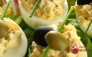 Фаршировані Яйця З Каперсами Та Анчоусами По-Середземноморськи