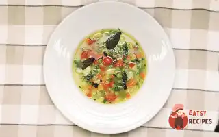 Мінестроні З Дайконом Та Кропом
