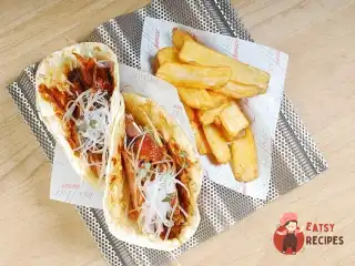 Такос з пекінською качкою