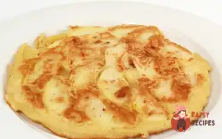 Солодкий Омлет Із Карамелізованими Яблуками