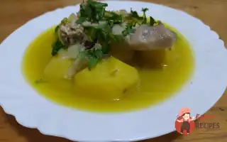 Тушкована Курка З Картоплею