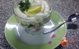 Закуска З Креветок Та Маринованих Огірків