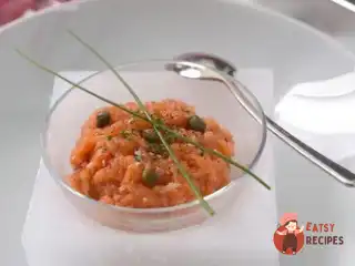 Новорічна закуска з лосося з імбиром