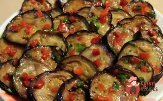 Мариновані Баклажани В Соусі Із Солодкого Перцю
