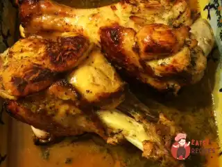 Індичка, запечена в апельсиново-м'ятному маринаді