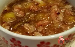 Сливове Варення З Волоським Горіхом І Корицею