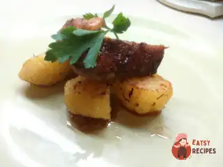 Качина грудка в апельсиново-коньячному соусі