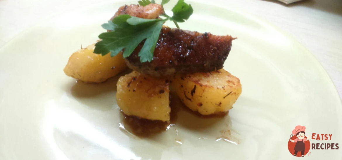 Качина грудка в апельсиново-коньячному соусі