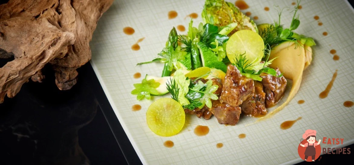 Рагу з баранини із зеленими овочами та сочевицею каррі